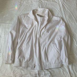 White zip up Koret Francisca lightweight jacket